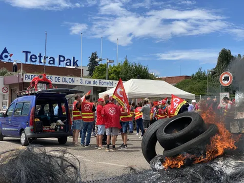 Une situation gelée pour les salariés de l’entreprise Tetra Pak de...