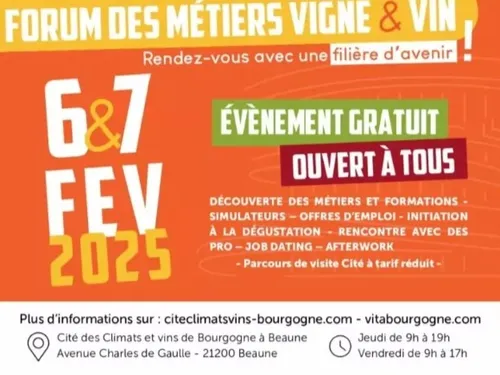Beaune: Le Forum des Métiers Vigne & Vin revient pour sa deuxième...