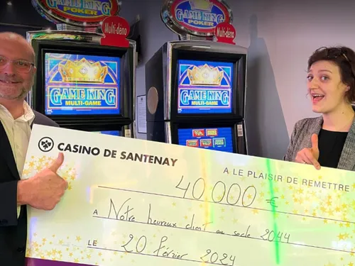 Plus de 175 000 euros remportés en deux jours au casino de Santenay 