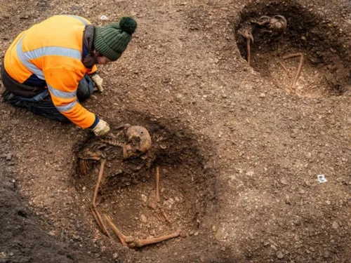 Des inhumations gauloises atypiques découvertes à Dijon