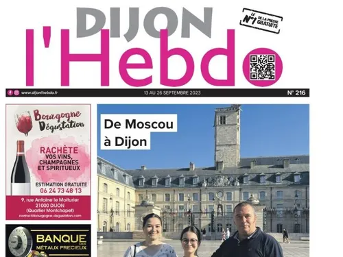 Avez-vous lu le nouveau Dijon l’hebdo ? 