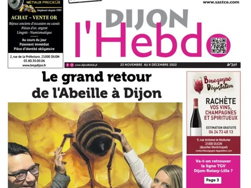 Le retour de l’abeille à Dijon, mais de quoi s’agit-il ? 
