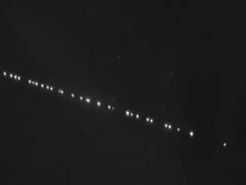 Qu’étaient les points lumineux aperçus dans le ciel côte-d’orien ?