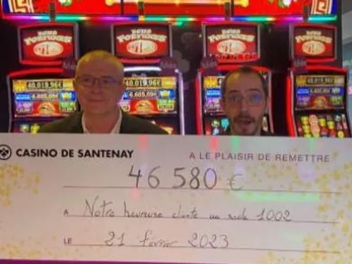 Un jackpot de 46 580 euros remporté au casino de Santenay