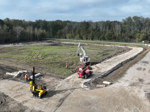 Parc photovoltaïque des Grandes Terres : coup d’envoi des travaux 