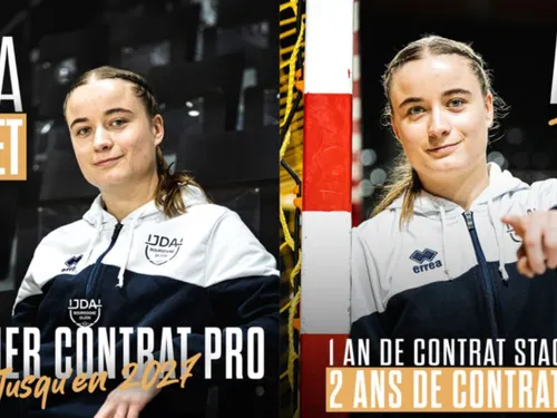Handball féminin : Nina Perret prolonge son bail à la JDA
