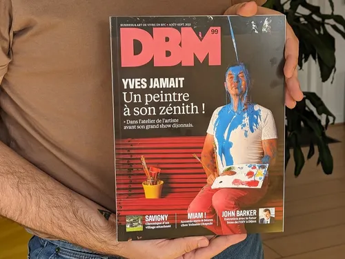 Yves Jamait à l’honneur du nouveau Dijon Beaune Mag