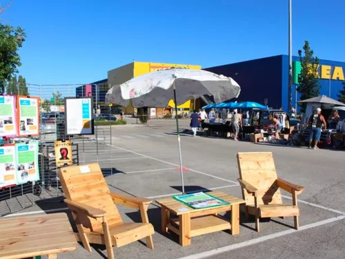 Un vide-greniers solidaire à l’IKEA de Dijon 
