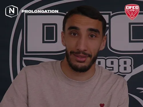 Yanis Barka prolonge l'aventure au DFCO jusqu'à 2027