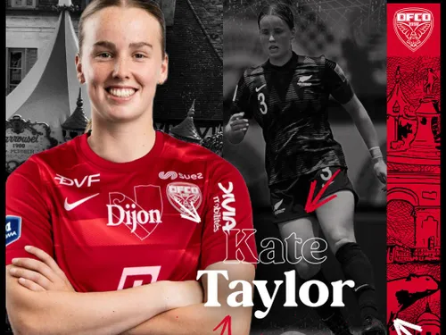 Kate Taylor, une "Kiwi", signe au DFCO