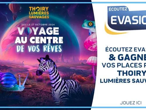 GAGNEZ VOS INVITATIONS POUR THOIRY LUMIÈRES SAUVAGES