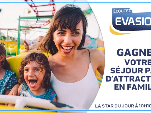 GAGNEZ VOTRE SÉJOUR EN FAMILLE DANS LE PARC D'ATTRACTIONS DE VOTRE...