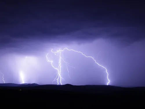 Le ciel de l'Oise zébré de plus de 2.500 éclairs depuis janvier
