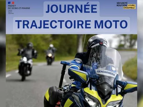 Une nouvelle journée « Trajectoire moto » en Seine-et-Marne 