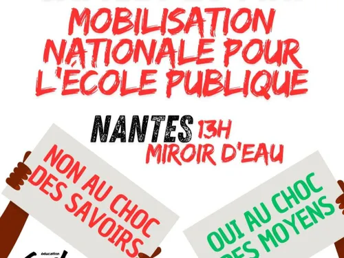 De Nantes à Brest, les enseignants à nouveau mobilisés contre le...