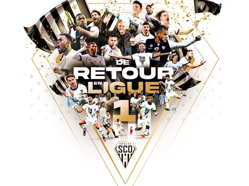 Soirée de rêve pour Angers SCO, qui retrouve la Ligue 1