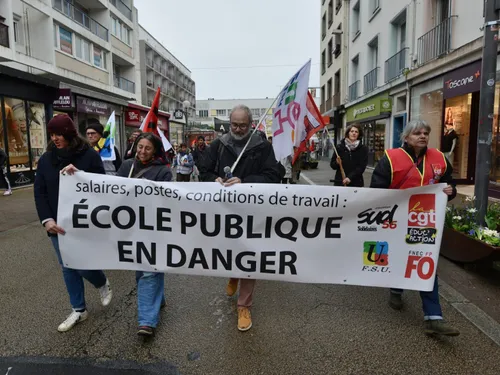 A Lorient, les enseignants résolument contre le "choc des savoirs"