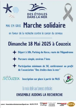 Marche solidaire Mai en gris