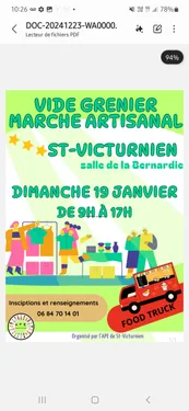 Vide grenier foire artisanale 