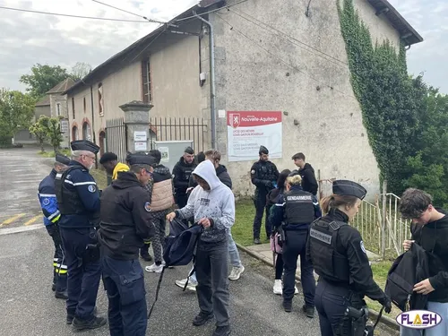Contrôles de sécurité dans les lycées de Creuse