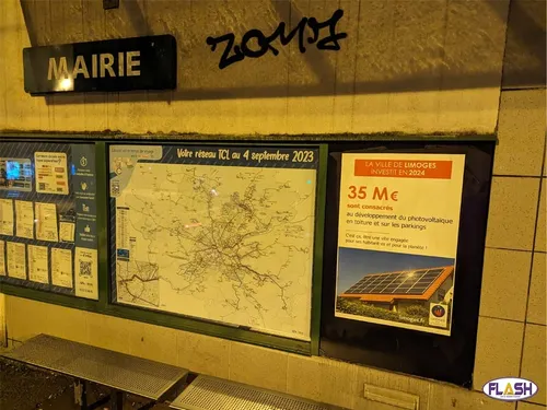 La campagne d’affichage nocturne d’Extinction Rebellion à Limoges