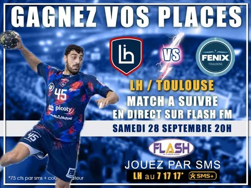 Handball : Gagnez vos invitations pour LH / Toulouse