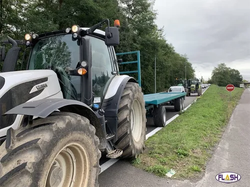 L’A20 toujours bloquée par les agriculteurs au nord de la Haute-Vienne