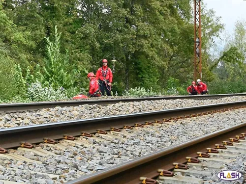 Opération de sauvetage périlleuse pour les pompiers