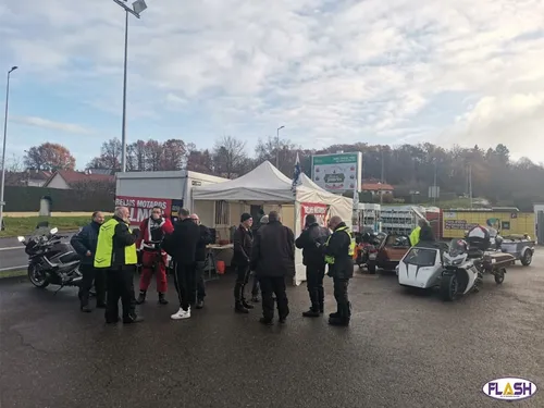 Le "Relais Calmos" de la FFMC 87 à Feytiat