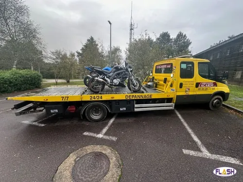 Corrèze : 2 motards repartent à pied après un excès de vitesse