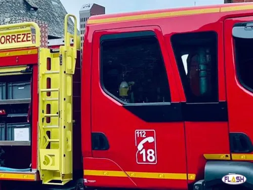 Corrèze : Une femme transportée à l'hôpital après un incendie 