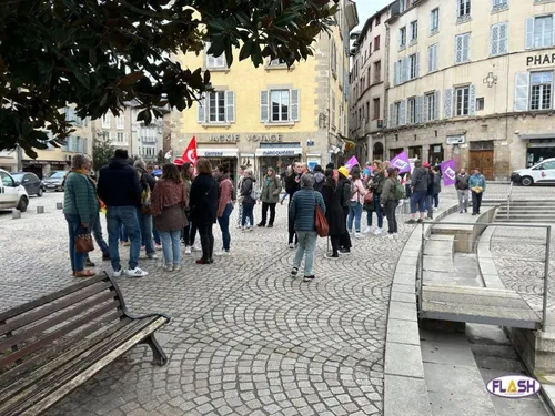 Corrèze : Les travailleurs sociaux mobilisés à Tulle