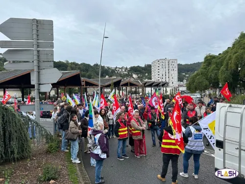 Corrèze : Retraites et salaires au cœur des manifestations