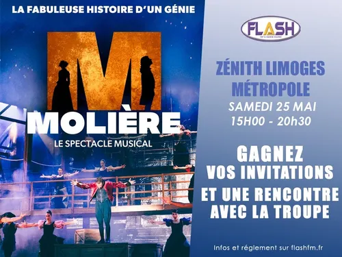 Gagnez votre rencontre et vos places pour Molière l'Opéra Urbain