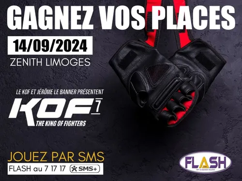 Gagnez vos places pour le tournoi KOF MMA de Limoges