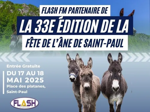 La 33e fête de l’Âne de Saint-Paul