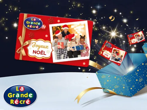 GAGNE TA CARTE CADEAU AVEC LA GRANDE RECRE POUR NOEL