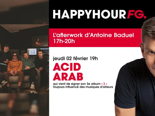 Acid Arab invité d'Antoine Baduel ce soir !