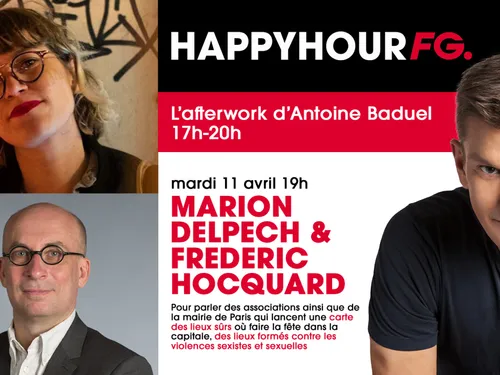 Marion Delpech & Frédéric Hocquard invités de l'Happy Hour FG ce...