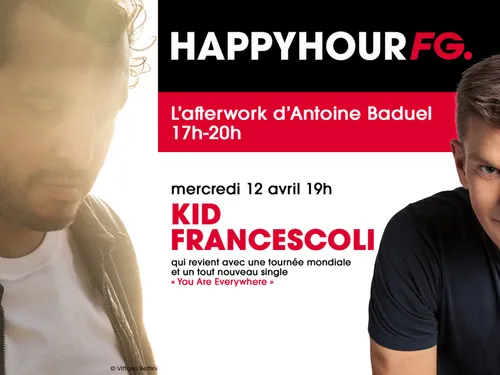 Kid Francescoli invité d'Antoine Baduel ce soir !
