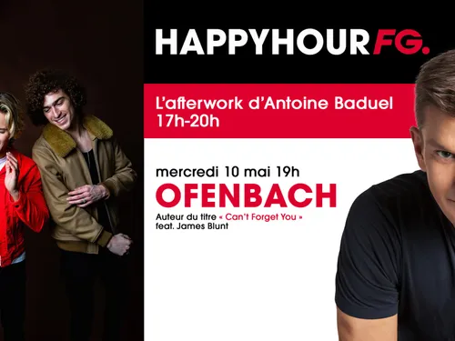 Le duo Ofenbach invité de l'Happy Hour ce soir !