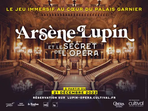 Gagnez vos places pour le jeu immersif "Arsène Lupin et le secret...