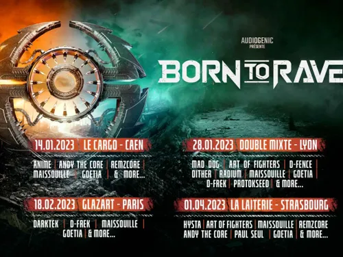 Tournée Born To Rave 2023