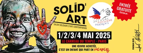 Le retour de Solid'Art au Carreau du Temple du 1 au 4 mai