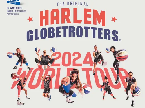 Gagne tes 4 places pour aller voir les Harlem Globetrotters à...