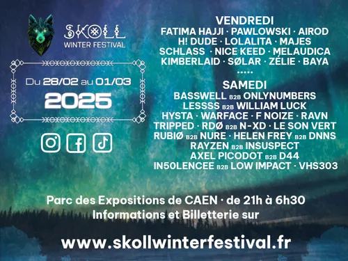 Le Skoll Winter Festival (28 février - 1er mars)