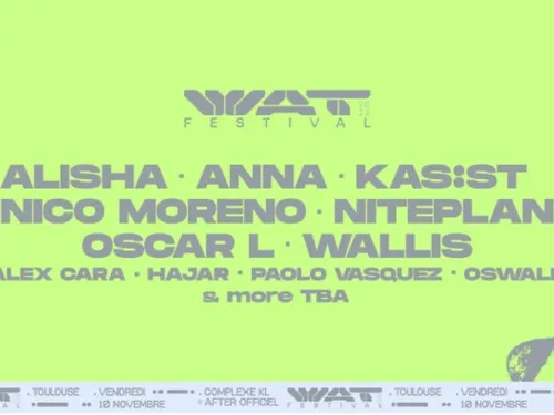 LE WAT FESTIVAL A TOULOUSE AVEC FG