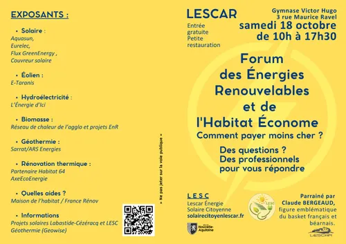 Forum des énergies renouvelables et de l'habitat économe