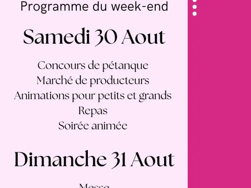 Les fêtes de Besingrand sont de retour les 30 et 31 août 