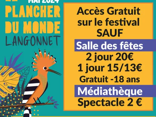 17 et 18 mai : le festival "Le Plancher du Monde" à Langonnet